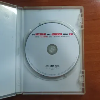 G3 Live in Concert DVD - Satriani, Vai, Johnson