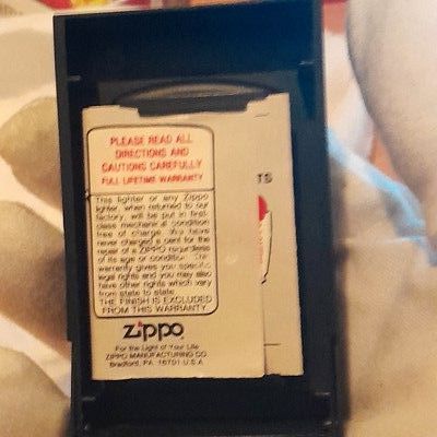 Zippo 1.990 Desert Shield Cromado Nuevo