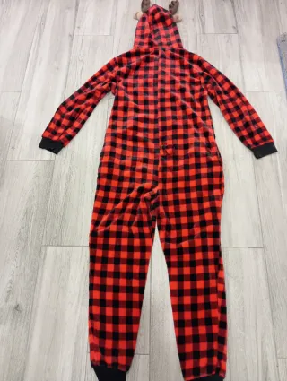 Pijama Manta Reno Rudolf Talla XL con bolsillo