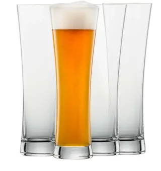 5 Vasos Cerveza Cristal