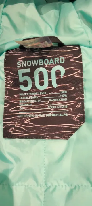 Chaqueta de esquí Wed'ze como nueva talla XS mujer