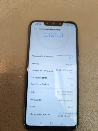 Huawei Mate 20 Lite Negro Multicolor