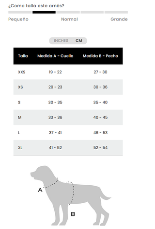 Arnés para perro DUKIER floral