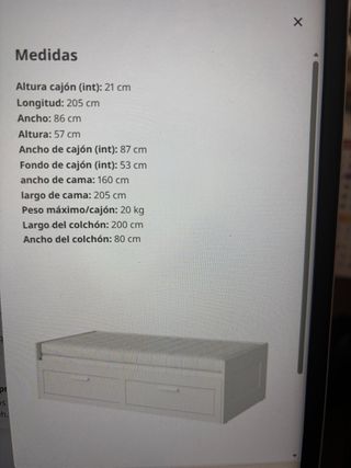Cama Diván Brimnes Ikea