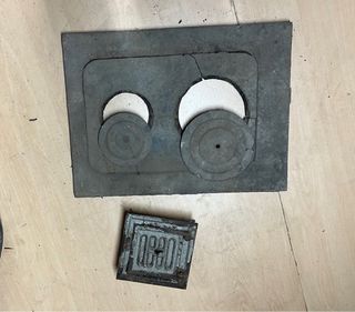 Cocina antigua de leña/carbón