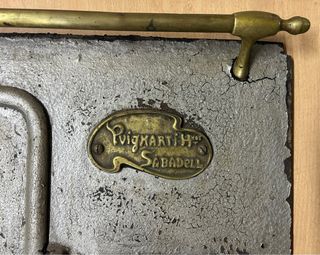 Cocina antigua de leña/carbón