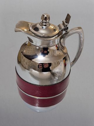 Thermos vintage in metallo della Alfi anni 60/70