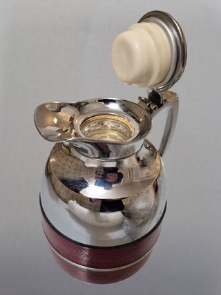 Thermos vintage in metallo della Alfi anni 60/70