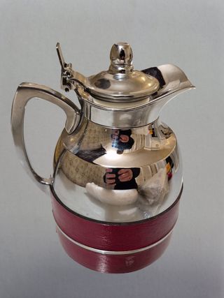 Thermos vintage in metallo della Alfi anni 60/70