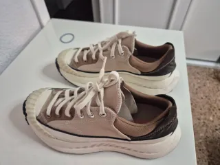 Zapatillas Converse All Star Beige/Marrón