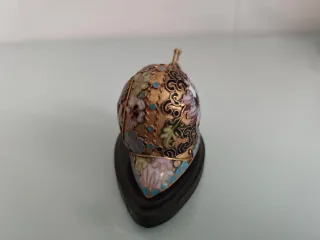 Caracol esmaltado decorativo