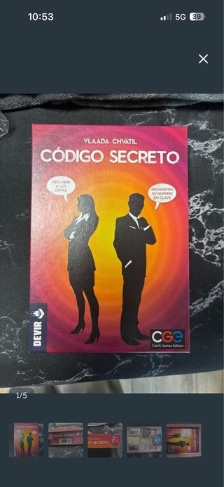 Código Secreto - Juego de Mesa