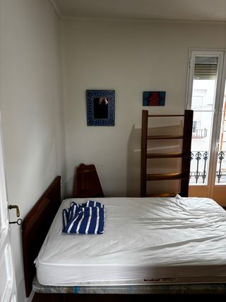 Cama 120x180cm con somier, colchón y cabecero