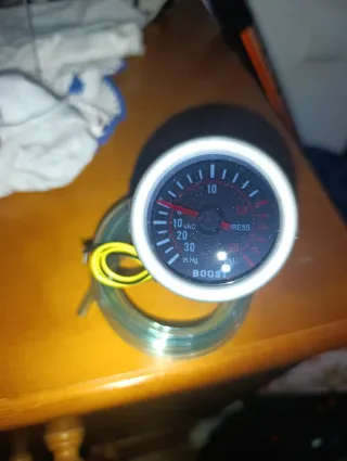 Manômetro pressão turbo Boost
