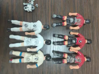 Lote jugadores futbolín barra 13mm