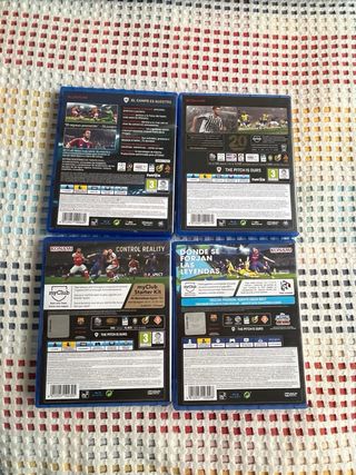 Lote 4 Juegos PS4 PES 2015 2016 2017 2018