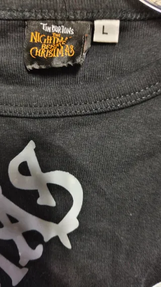 Camiseta L Nightmare Before Christmas