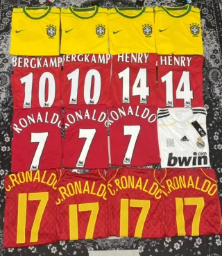Camisetas de fútbol de todos los equipos