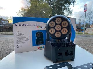 Pack 2 Cabezas Móviles Wash LED 7x12W