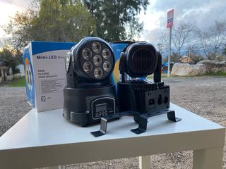 Pack 2 Cabezas Móviles Wash LED 7x12W