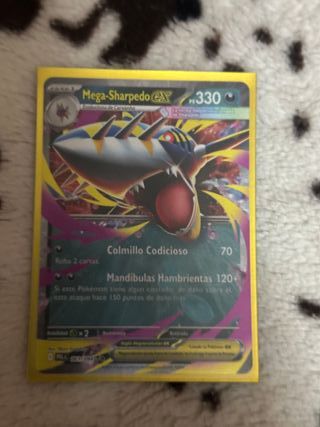 Carta Pokémon fuegos fantasmales  EX Español