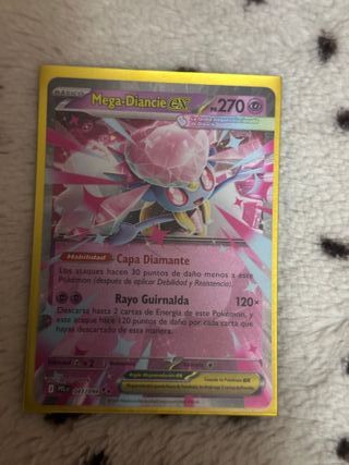 Carta Pokémon fuegos fantasmales  EX Español