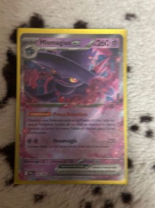 Carta Pokémon fuegos fantasmales  EX Español