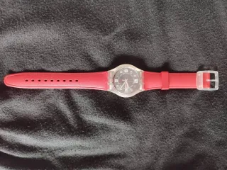 Orologio Swatch Rosso e Nero