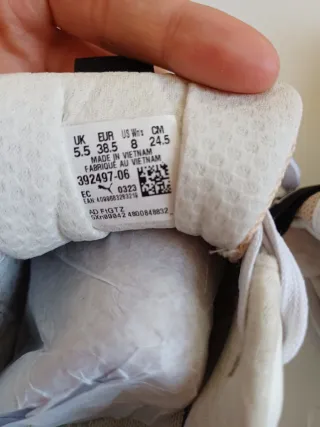 Zapatillas Puma RS Running Gris/Blanco