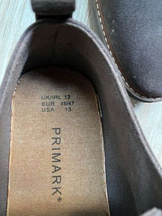 Zapatos vestir hombre Primark Talla 46/47