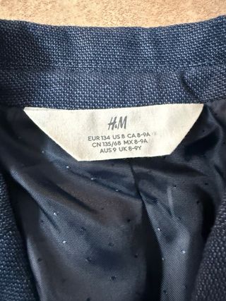 Americana niño H&M Talla 8-9