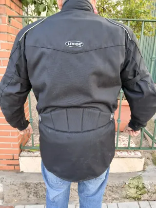 Chaqueta Moto Levior Negra