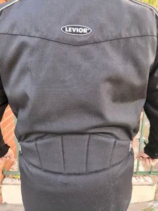 Chaqueta Moto Levior Negra