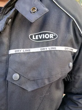 Chaqueta Moto Levior Negra