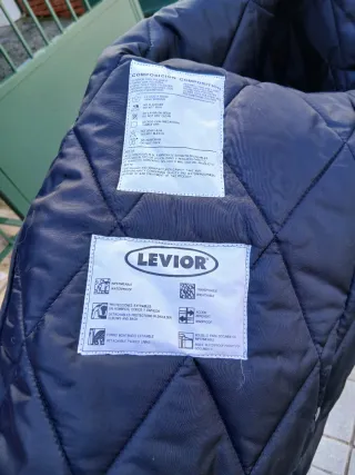 Chaqueta Moto Levior Negra