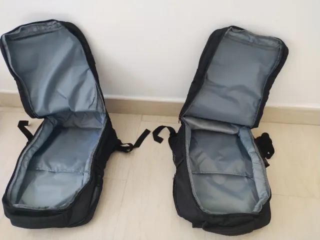 Pack 2 Mochilas de cabina negras