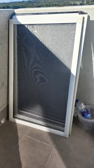 Mosquitera blanca para ventana 70 x1.10