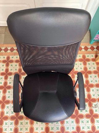 Silla de oficina ergonómica -Negra-