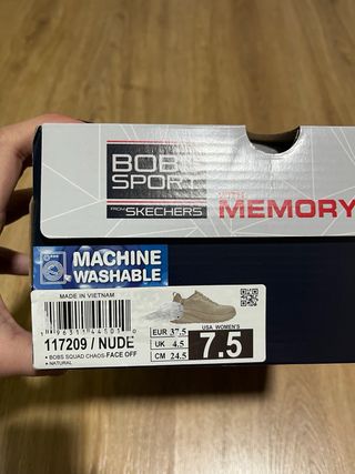 Zapatillas Skechers Bobs Squad Chaos Talla 37.5