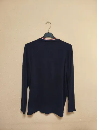 Jersey Lacoste Vintage Azul Hecho en España