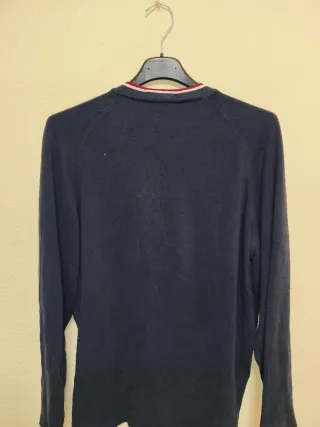 Jersey Lacoste Vintage Azul Hecho en España