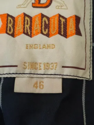 Baracuta Giubbotto Cotone Made in England