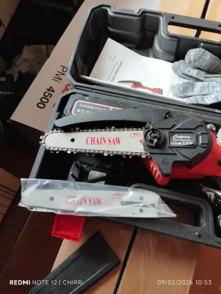 Mini Sierra Eléctrica Inalámbrica 21V