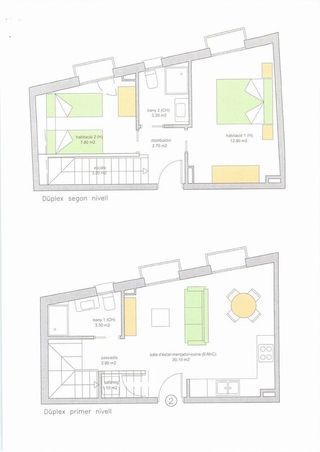 Dúplex en venta en Escala, L´