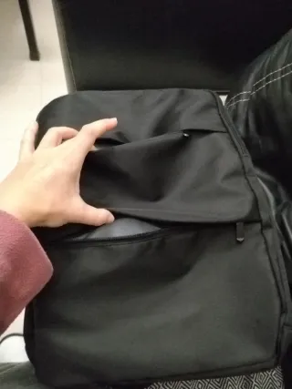 2 Mochilas de cabina de color negro