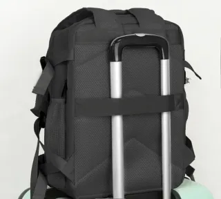 2 Mochilas de cabina de color negro (A ESTRENAR)