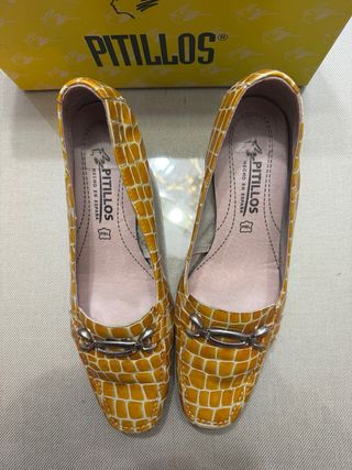 Zapatos Pitillos Piel Cocodrilo Talla 41