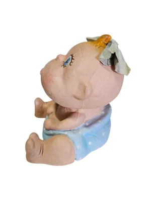 Muñeco Bebé Papel Maché
