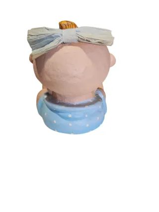 Muñeco Bebé Papel Maché