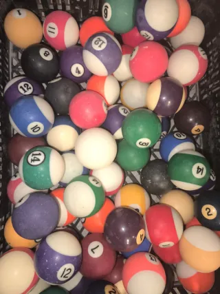 Juego Bolas Billar Americano Completo 57,2mm